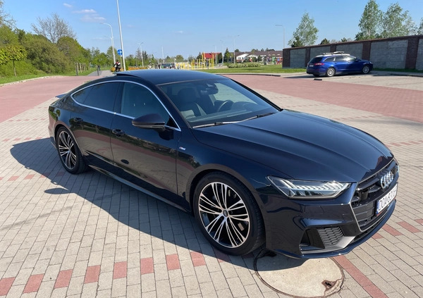Audi A7 cena 209000 przebieg: 31000, rok produkcji 2019 z Wrocław małe 742